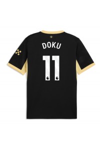 Manchester City Jeremy Doku #11 Fotballdrakt Borte Klær 2026-27 Korte ermer